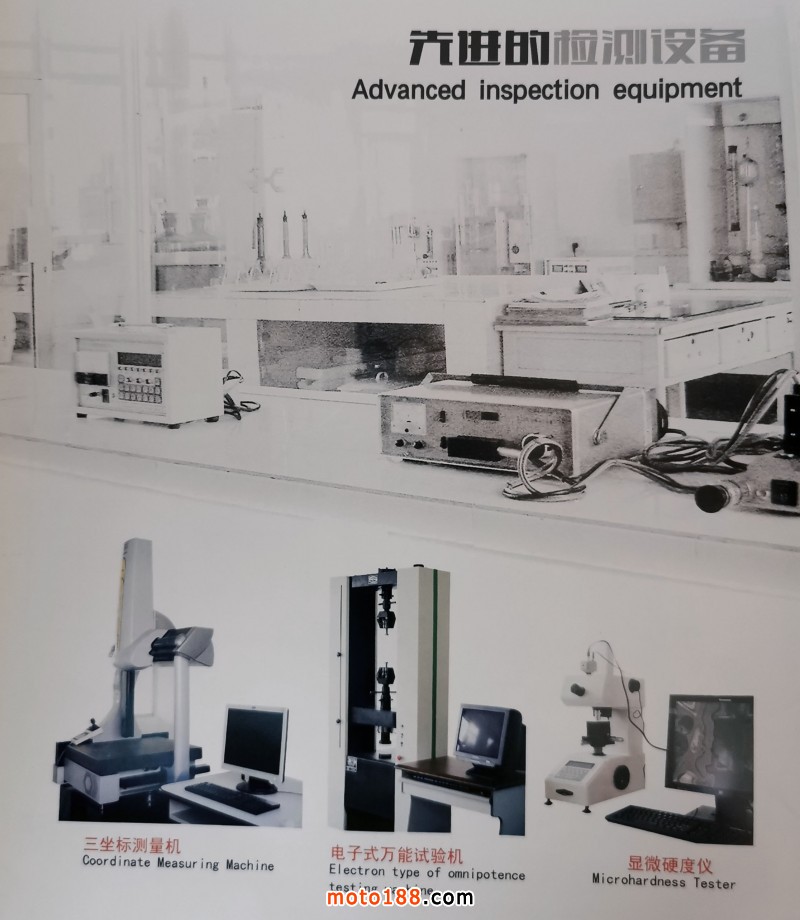 先進的檢測設備
